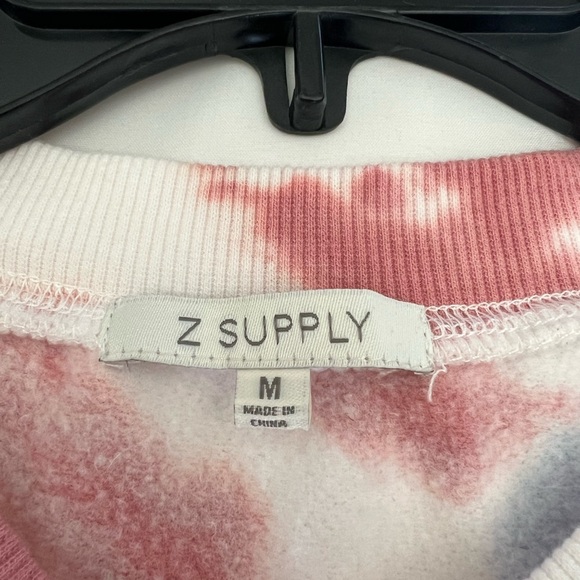 Z Supply Britton Crop Tie Dye Pullover size M - Picture 7 of 9